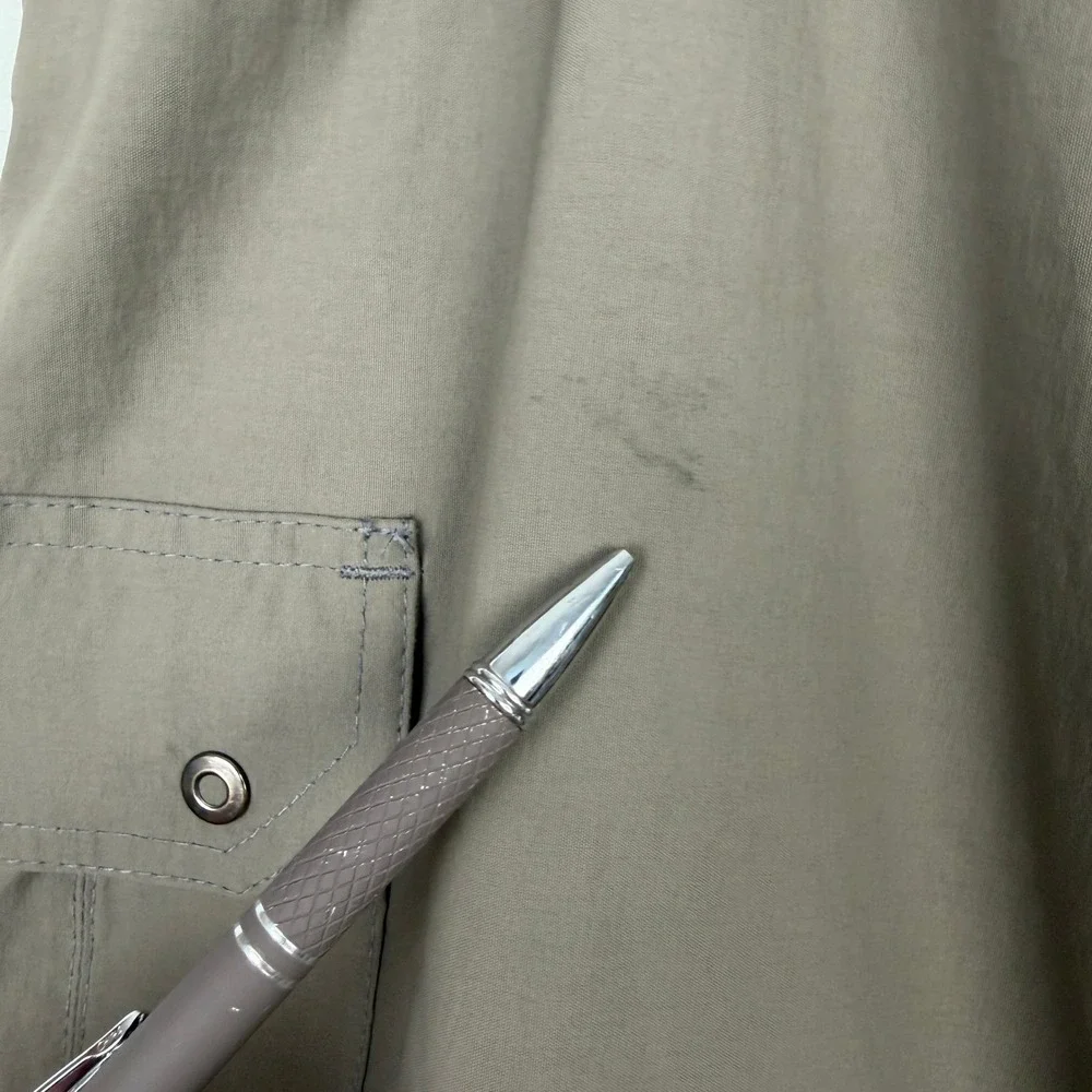 KUHL Liberator Stealth CONVERTIBLE Pants Mens 36x34 Tan Zip Off Hike Cargo *Read